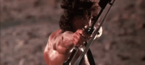 Rambo Bow And Arrow GIF - Rambo Bow And Arrow Explode GIFs