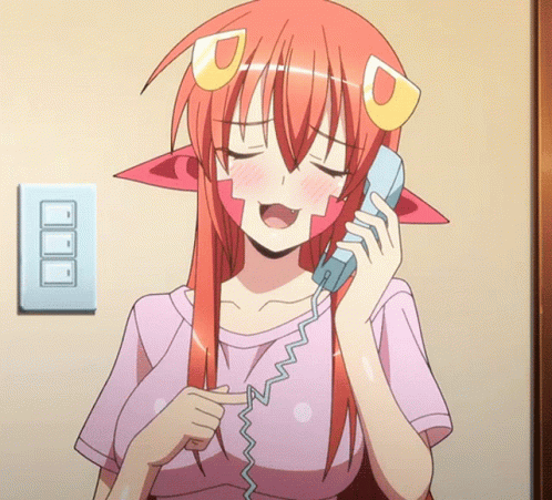 Phone Anime GIF