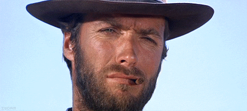 Cowboy Nod GIF - Clint Eastwood No Nonsense Serious GIFs