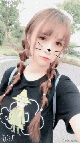 Xia Mei Jiang Selfie GIF - Xia Mei Jiang Selfie Filter GIFs