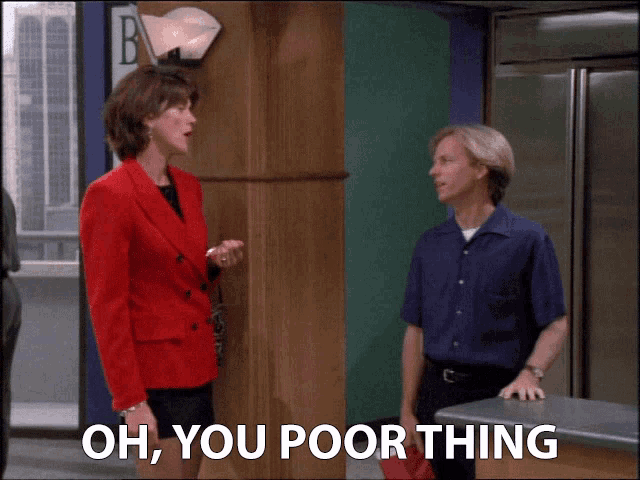 Oh You Poor Thing Wendie Malick GIF - Oh You Poor Thing Wendie Malick David Spade GIFs