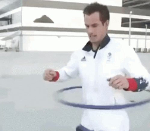 Andy Murray Hula Hoop GIF - Andy Murray Hula Hoop Tennis GIFs