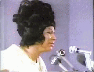 Aretha Franklin Singing GIF - Aretha Franklin Singing Dr Martin Luther King Memorial Service GIFs