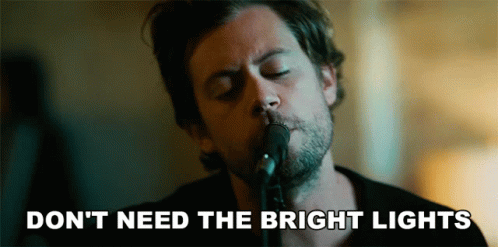 Dont Need The Bright Lights Brandon Lay GIF - Dont Need The Bright Lights Brandon Lay Yada Yada Yada Song GIFs