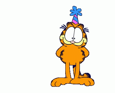Garfield Hbd GIF - Garfield Hbd GIFs