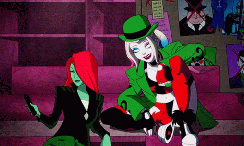 Harley Quinn Poison Ivy GIF - Harley Quinn Poison Ivy Harlivy GIFs