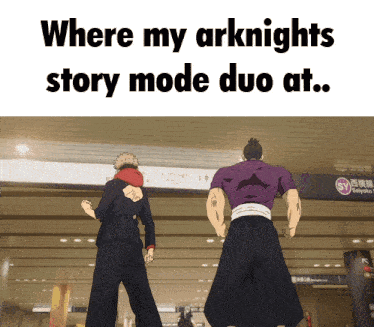 where my arknights story mode duo at