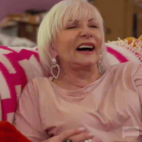 Laughing Marge Sr GIF - Laughing Marge Sr Real Housewives Of New Jersey GIFs