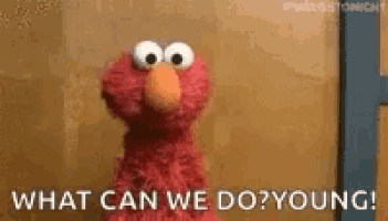 Elmo Shrug GIF