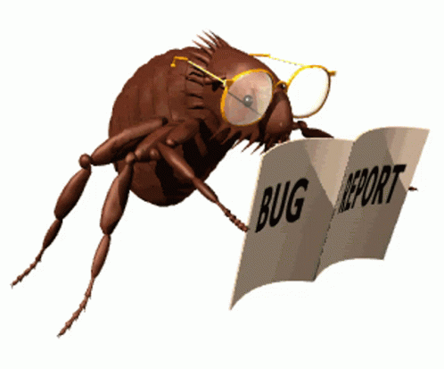 Bug Reading GIF