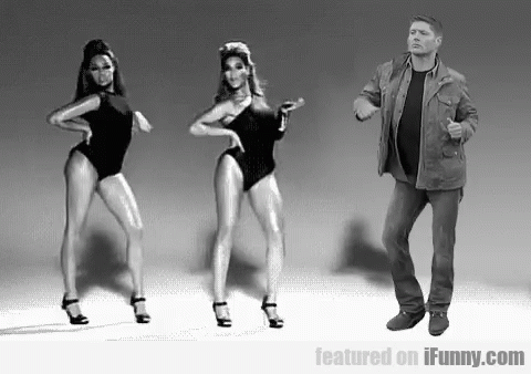 Supernatural Dance GIF - Supernatural Dance Deanwinchester GIFs