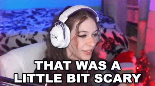 That Was A Little Bit Scary Hannah GIF - That Was A Little Bit Scary Hannah Hannahxxrose GIFs