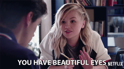 You Have Beautiful Eyes You Have Nice Eyes GIF - You Have Beautiful Eyes You Have Nice Eyes Compliment GIFs