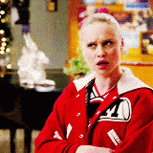 Glee Kitty Wilde GIF - Glee Kitty Wilde Confused GIFs