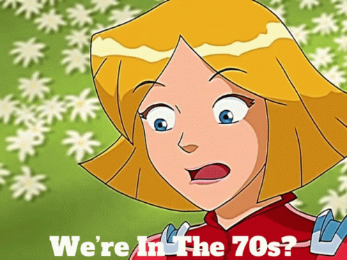 Totally Spies Clover GIF - Totally Spies Clover Were In The70s GIFs