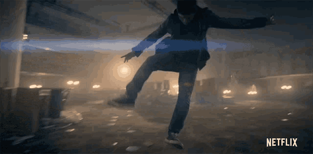Flying Through Air Falling GIF