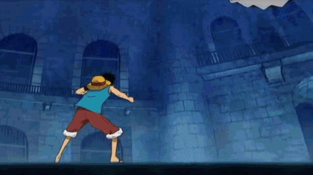 Luffy Impel Down GIF - Luffy Impel Down Fight GIFs