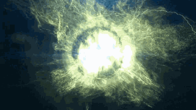 a lightning bolt strikes in a dark sky