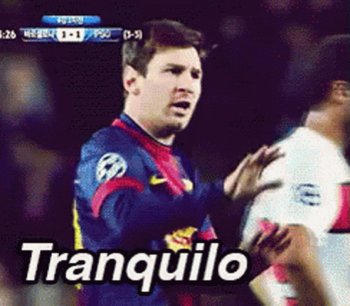 Messi Tranquilo GIF - Messi Tranquilo Relax GIFs