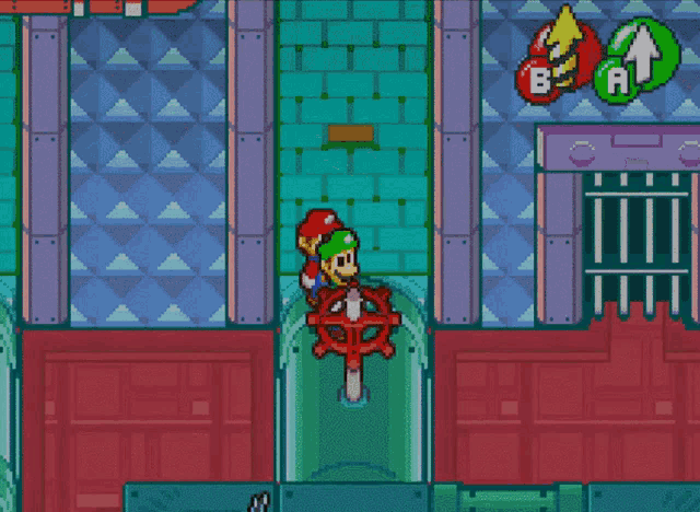 Mario Luigi GIF - Mario Luigi Superstar Saga GIFs