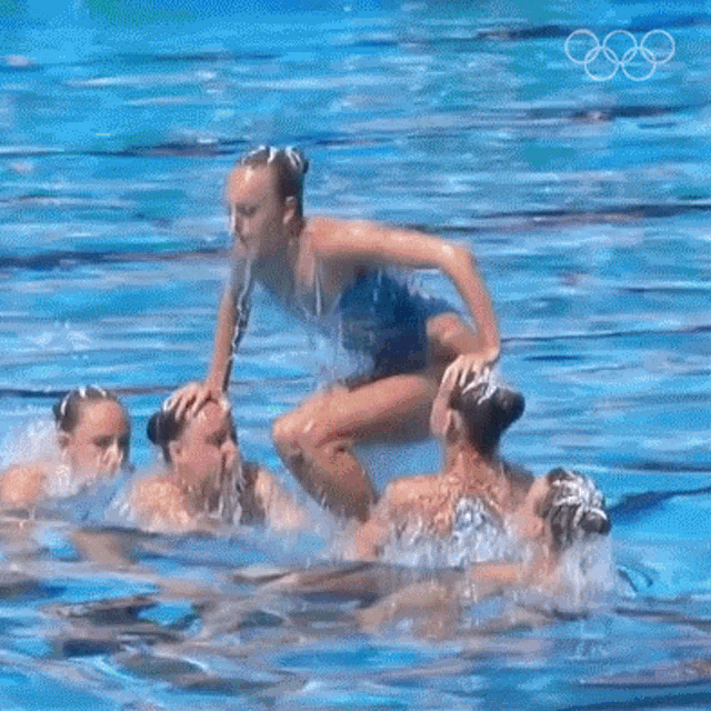 Stack Lift And Flip Olympics GIF - Stack Lift And Flip Olympics Choreography GIFs
