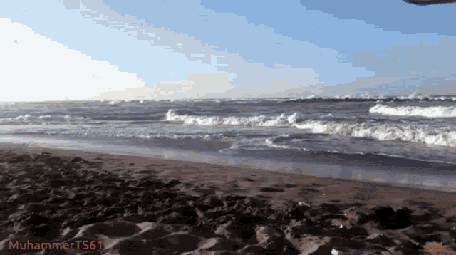 a picture of a beach with the name muhammadts61 on the bottom