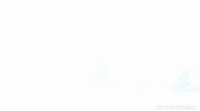 a pixel art of a man holding a sword and another man holding a sword