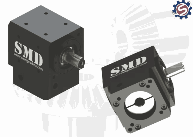 a smd gearbox is shown next to a gearbox