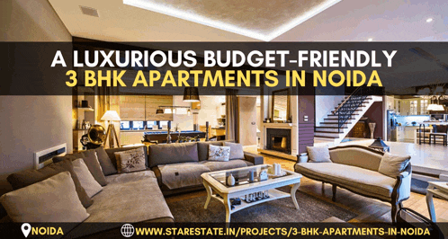 a luxurious budget friendly 3 bhk apartment in noida