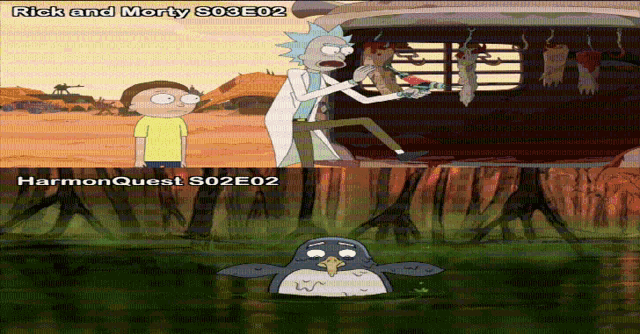 Rick And Morty Harmon Quest GIF - Rick And Morty Harmon Quest Arm GIFs