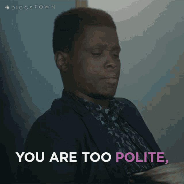 You Are Too Polite Do You Know That Percy GIF
