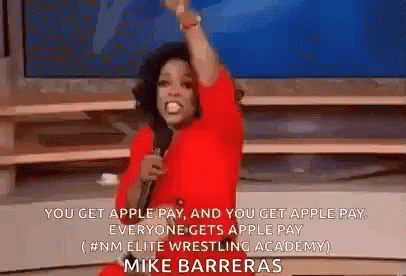 Oprah Winfrey Apple Pay GIF - Oprah Winfrey Apple Pay Mike Barreras GIFs