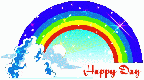 Happyday Rainbow GIF - Happyday Rainbow Miss GIFs
