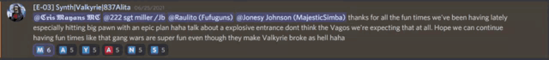 a blurred image of a person 's face and text