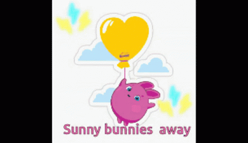 Sunny Bunnies On Balloons GIF - Sunny Bunnies On Balloons GIFs