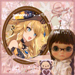 a picture of a girl with glasses and a teddy bear with the name naviocha on the bottom