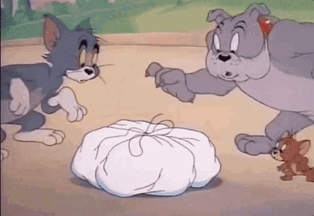 Steak Wow Tom And Jerry GIF - Steak Wow Tom And Jerry Open GIFs