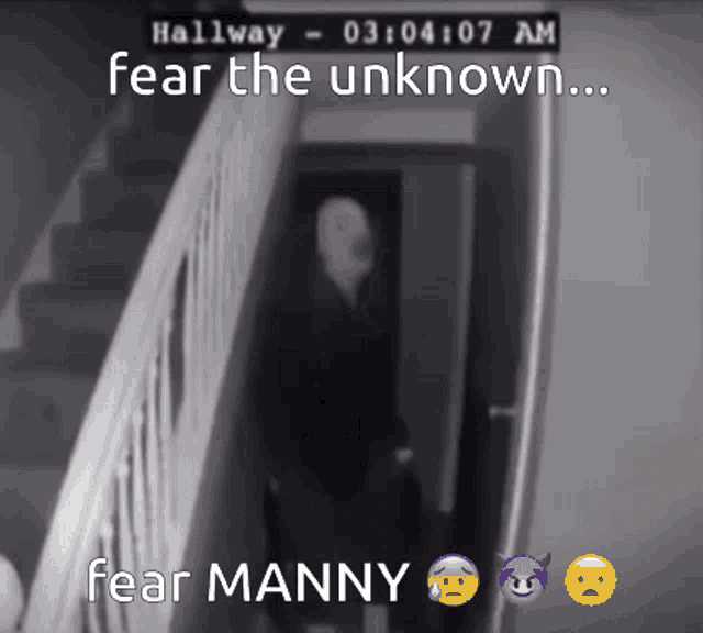 Manny Wholesome Re GIF - Manny Wholesome Re Fear The Unknown GIFs