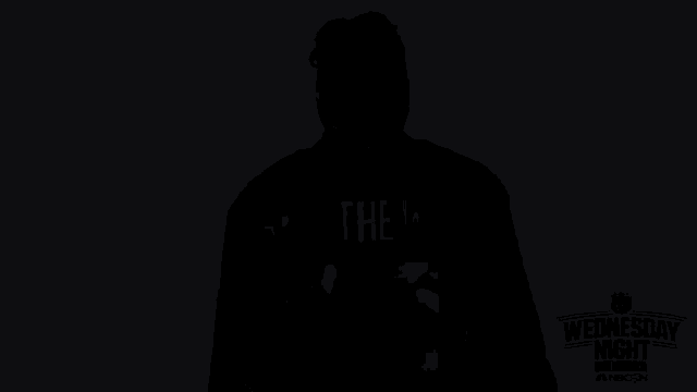 a hockey player is wearing a jason voorhees mask on wednesday night hockey