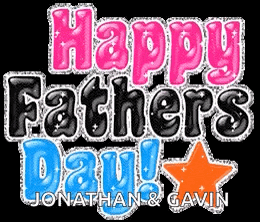 a happy father 's day greeting card with a star