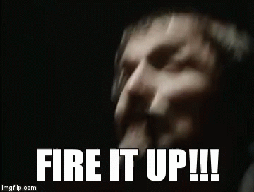 Fire It Up Crow GIF - Fire It Up Crow Tin GIFs