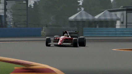 a red race car with a good year logo on the front