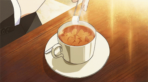 Anime Coffee GIF - Anime Coffee Sugar GIFs