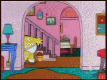 Homer Simpson Meets Risky Business Underwear Dance GIF - Simpsons Homer Funny GIFs