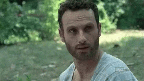 Monday To The Face - The Walking Dead GIF - Monday Shovel Hit GIFs