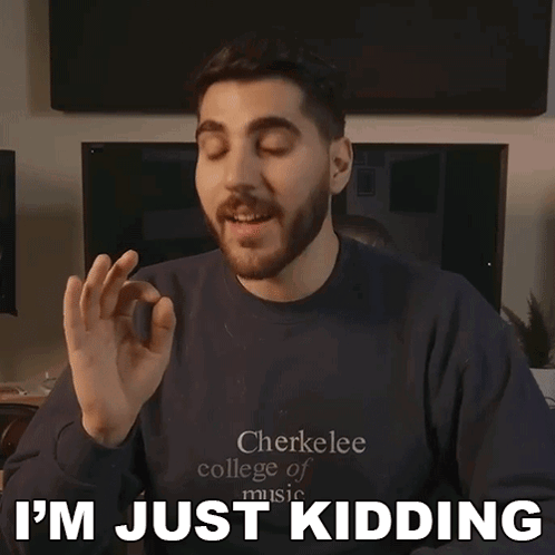 Im Just Kidding Rudy Ayoub GIF - Im Just Kidding Rudy Ayoub Just Messing With You GIFs