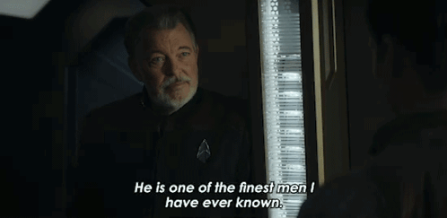 He Is One Of The Finest Men I Have Ever Known Will Riker GIF - He Is One Of The Finest Men I Have Ever Known Will Riker Star Trek Picard GIFs