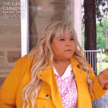 I'M In Too Deep Ann Pornel GIF - I'M In Too Deep Ann Pornel The Great Canadian Baking Show GIFs