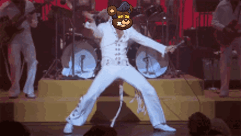Killabears Elvis Bear GIF - Killabears Elvis Bear Elvis Bear Dancing GIFs