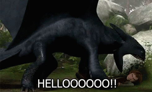 Hello How To Train Your Dragon GIF - Hello How To Train Your Dragon Toothless GIFs